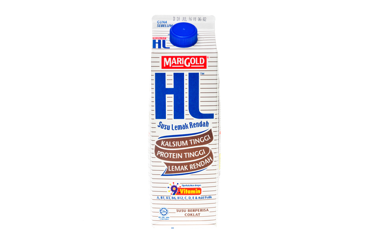 MARIGOLD HL LOW FAT MILK CHOCOLATE  1L